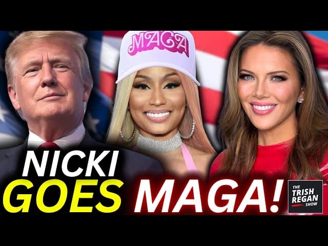 Nicki Minaj Teams Up with Trump to DEFEND CHRISTIANS?!