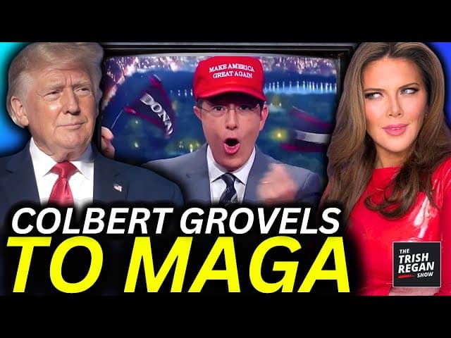 WATCH: Stephen Colbert GROVELS to MAGA in Desperate Bid to Save His Job!