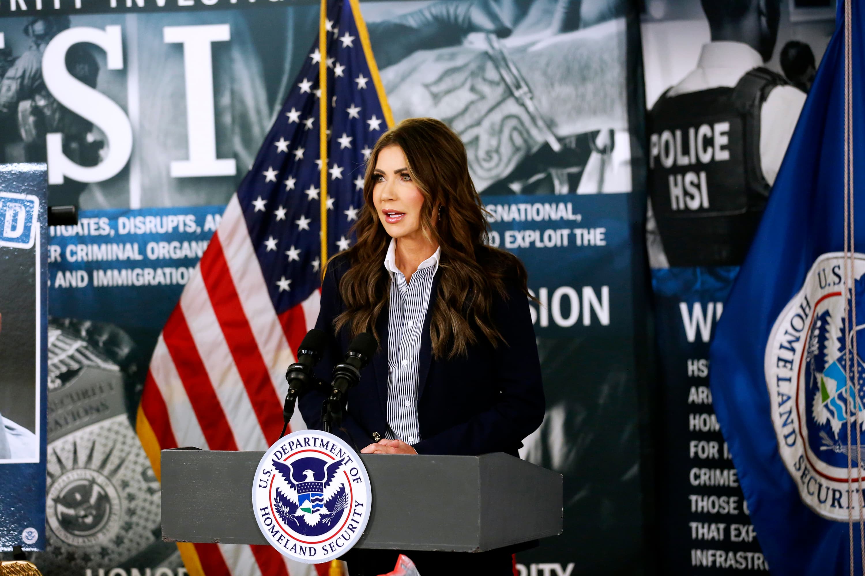 LIVE NOW: Homeland Security Secretary Holds Press Conference in Minneapolis on ICE Operations
