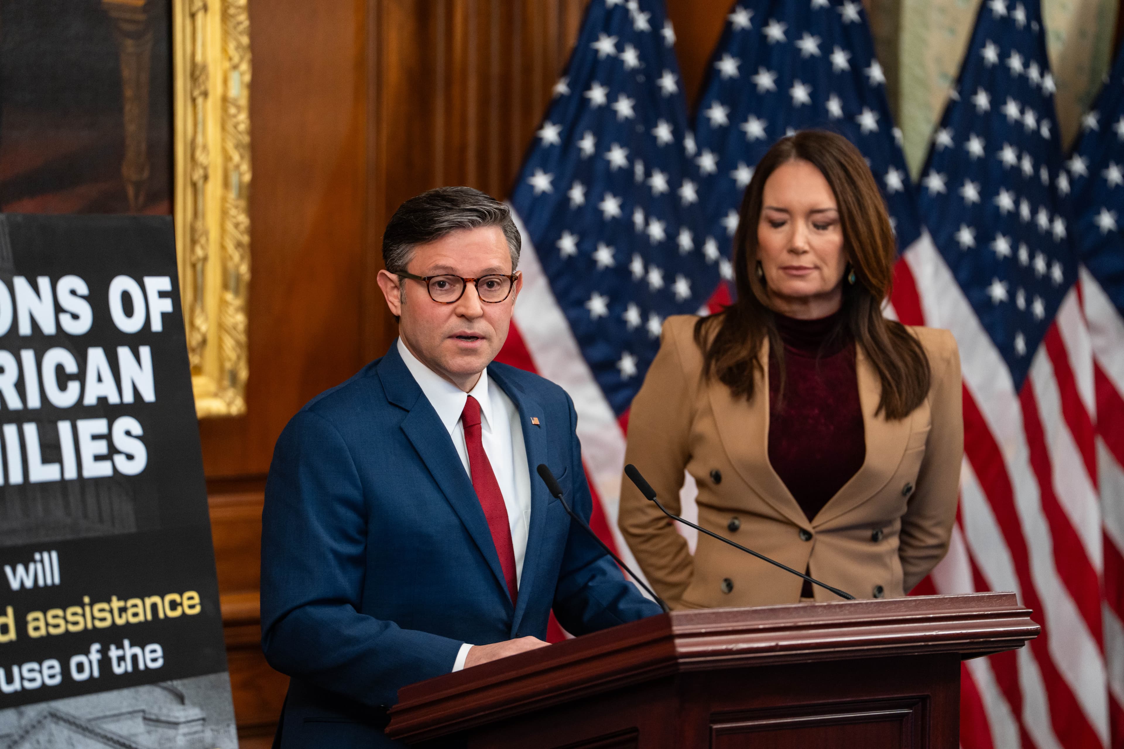 LIVE NOW: House Speaker Johnson Holds News Conference on Day 37 of Government Shutdown