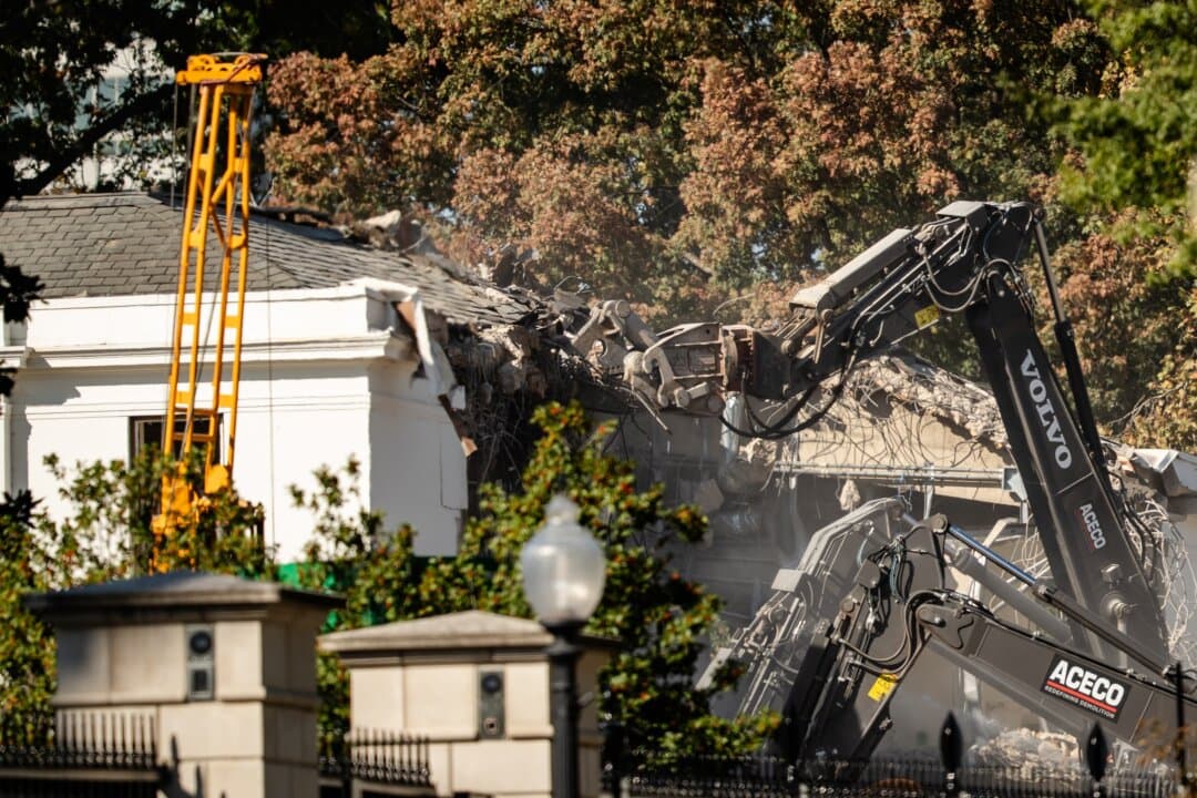 Trump Says White House East Wing Was in ‘Poor’ Shape Before It Was Torn Down