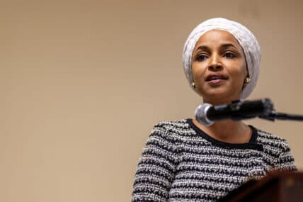 DOJ files assault charges against man who squirted vinegar on Rep. Ilhan Omar