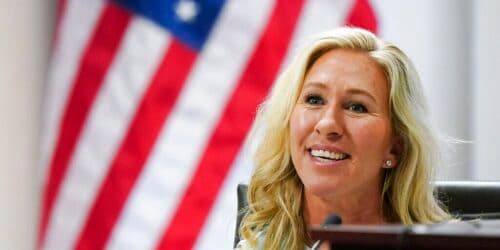 Rep. Marjorie Taylor Greene of Georgia says she is resigning from Congress