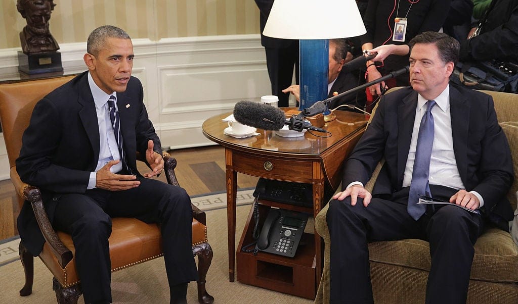 obama sued comey meetings
