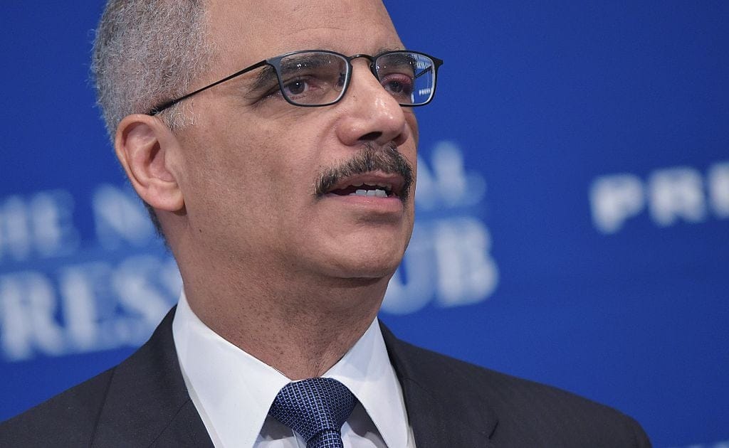 Starbucks Eric Holder