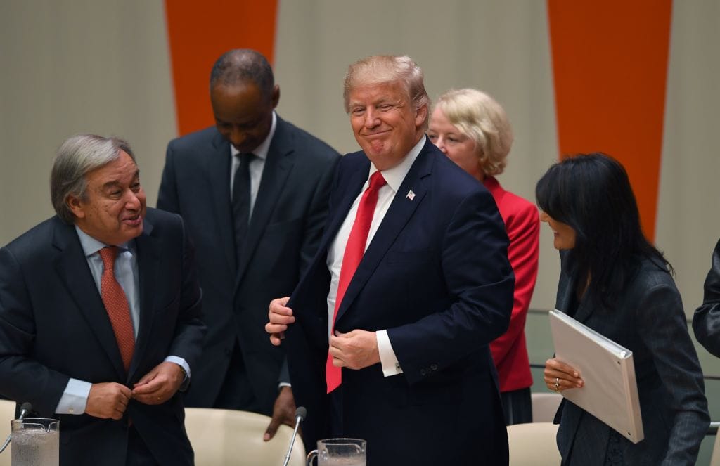trump un funding cut