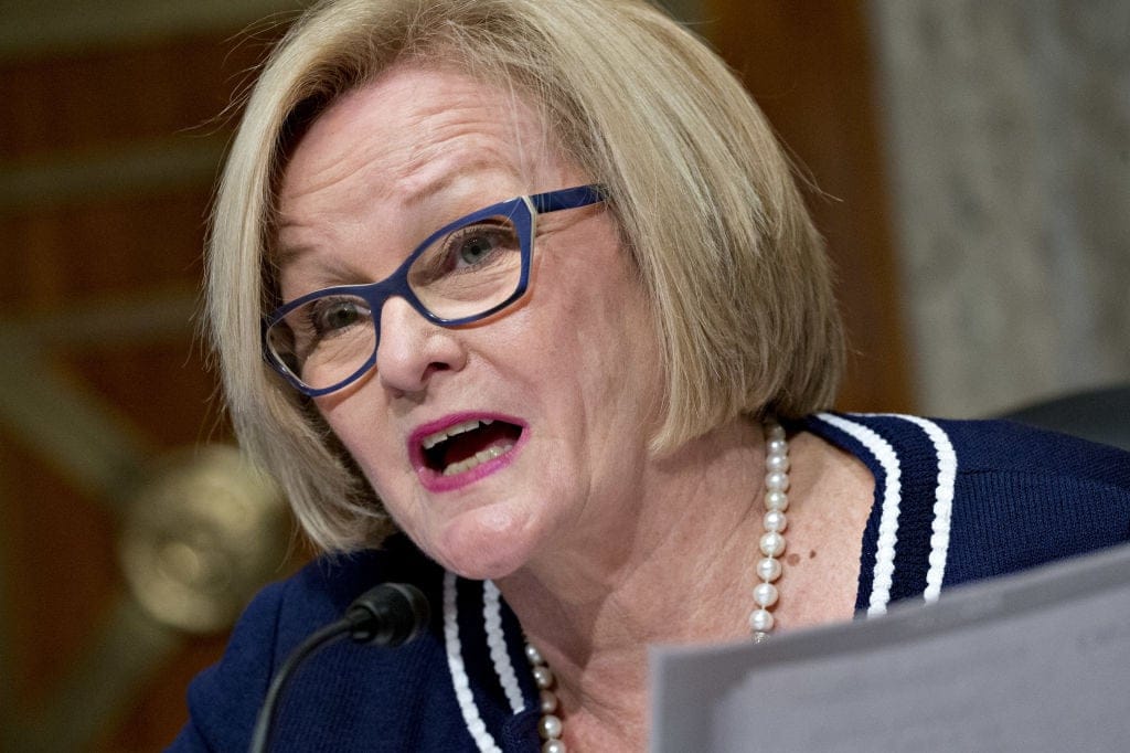 McCaskill private jet