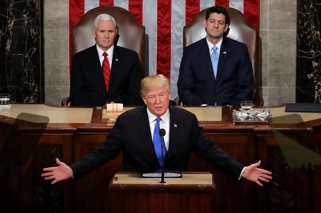trump sotu global warming