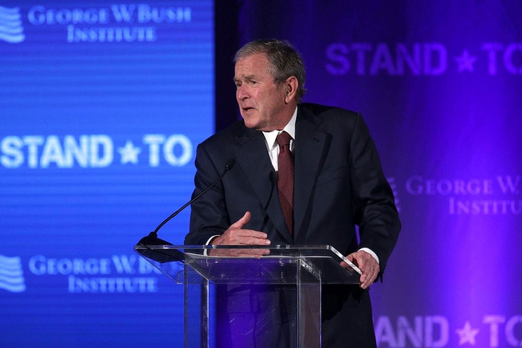 bush trump chaos