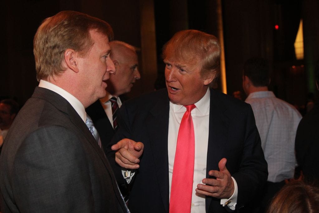 goodell stand national anthem
