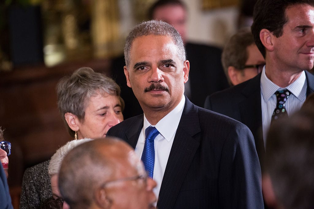 eric holder orange