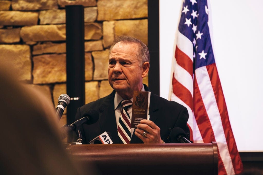 roy moore supporter