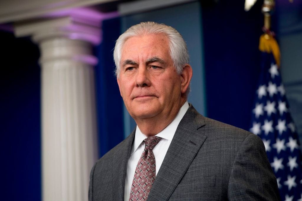rex tillerson fired