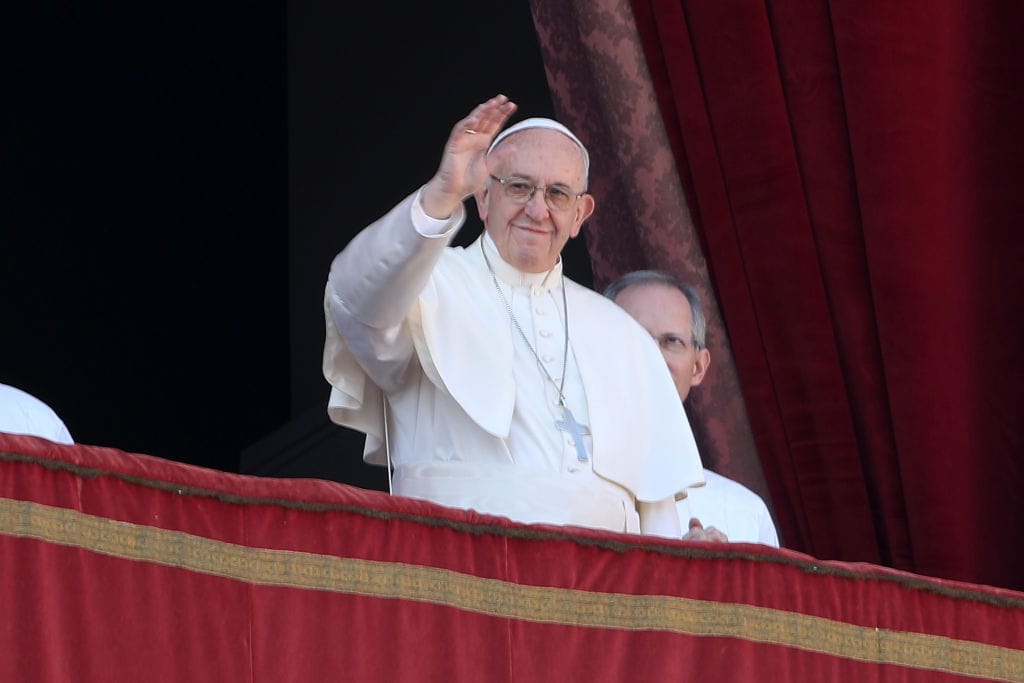 pope jesus Christmas