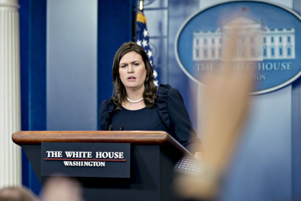sarah sanders schumer daca