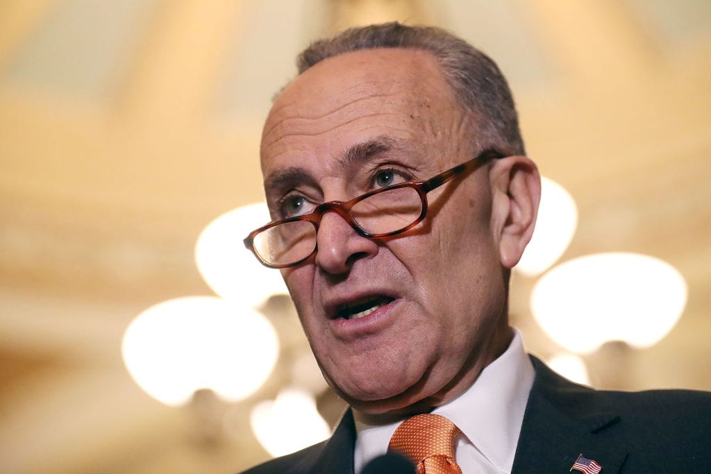 chuck schumer military parade