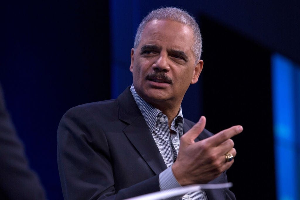 eric holder 2020 run