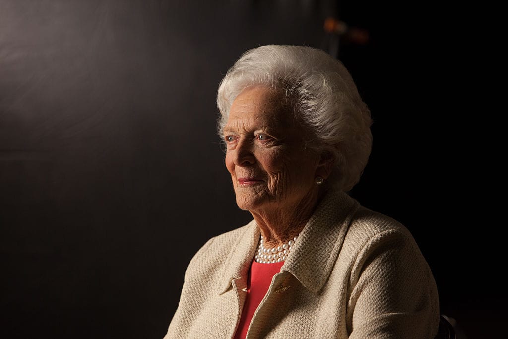 liberals barbara bush