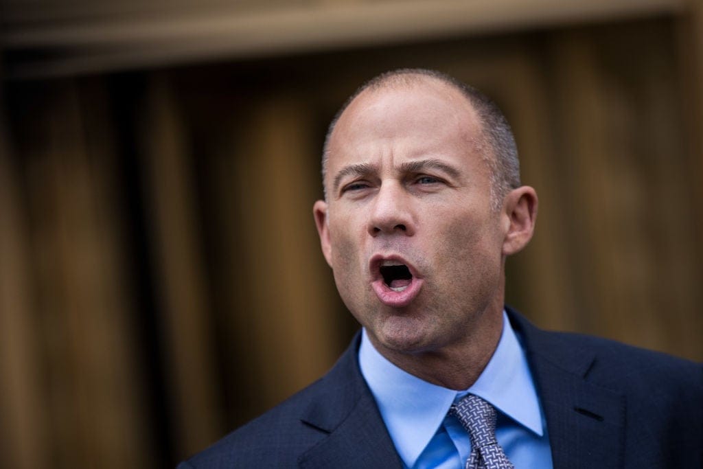 Michael Avenatti threaten journalists