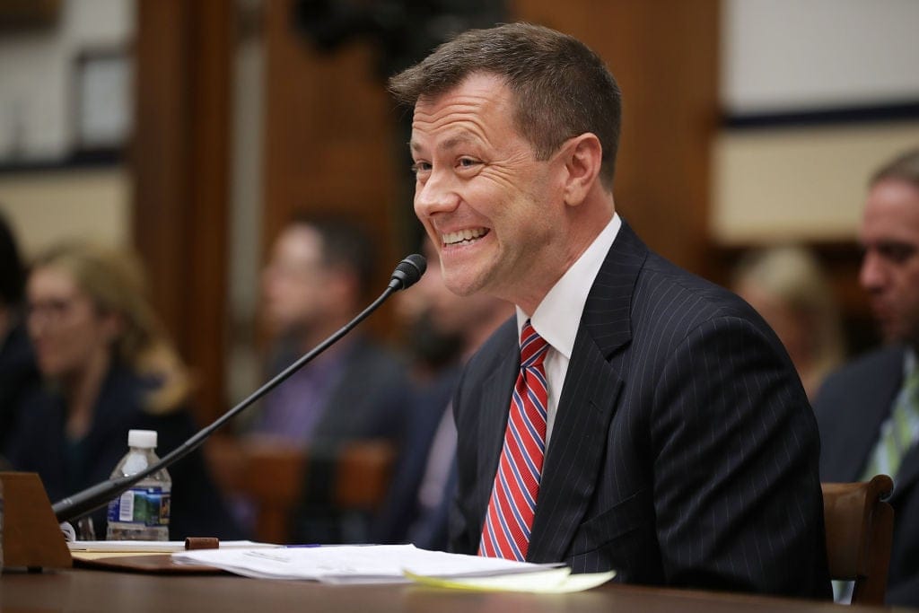 strzok security clearance