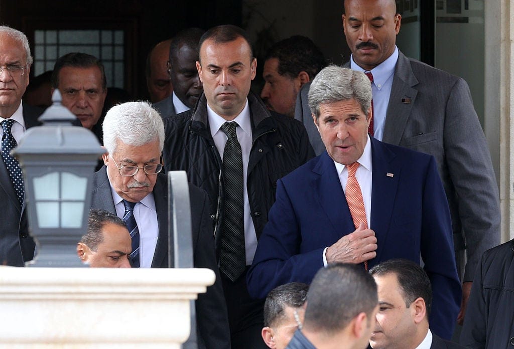 john kerry palestine