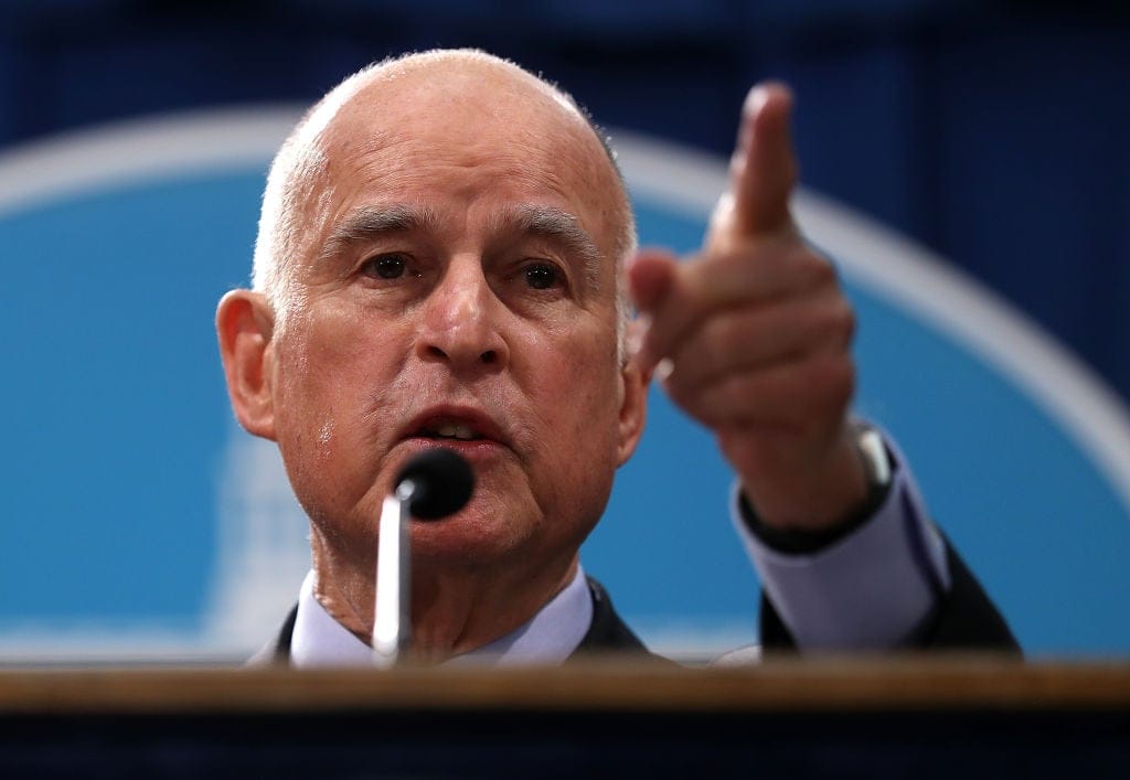 jerry brown california sanctuary state