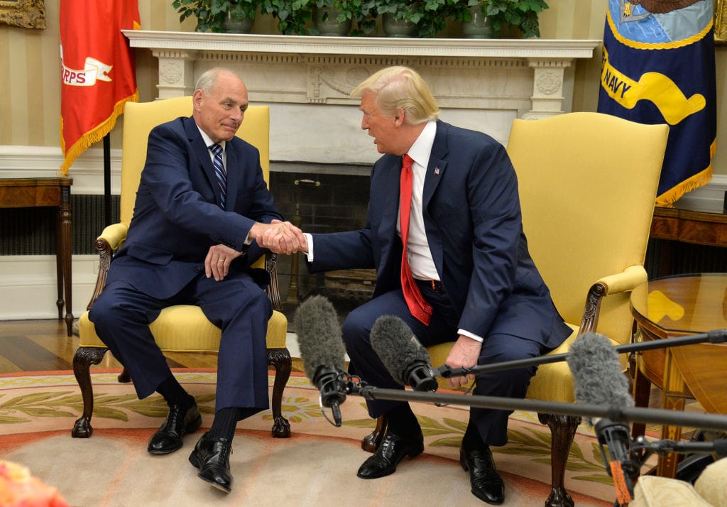 trump kelly truce