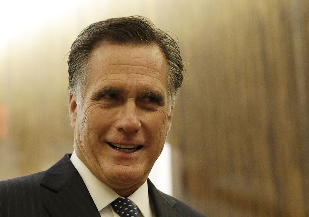 romney senate utah