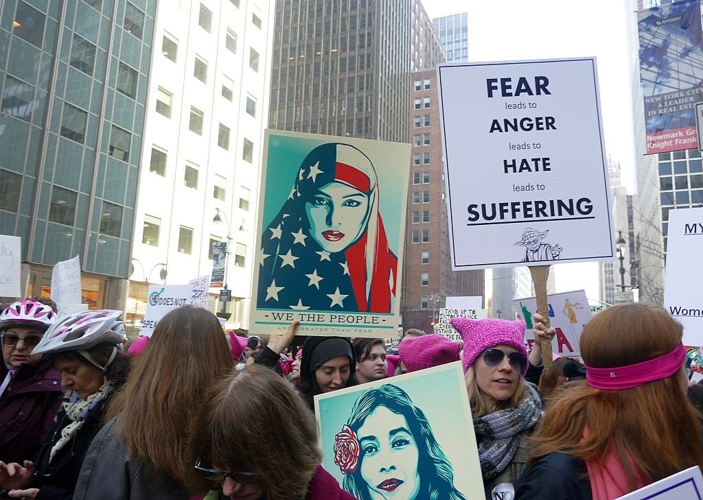 women's march russia