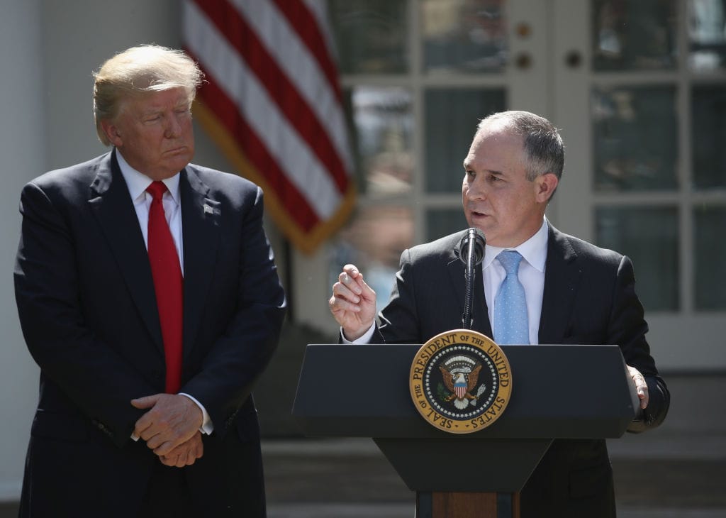pruitt epa security