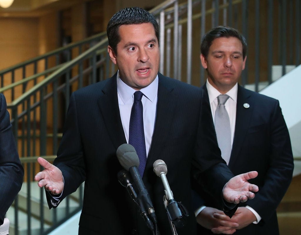 devin nunes open hearings