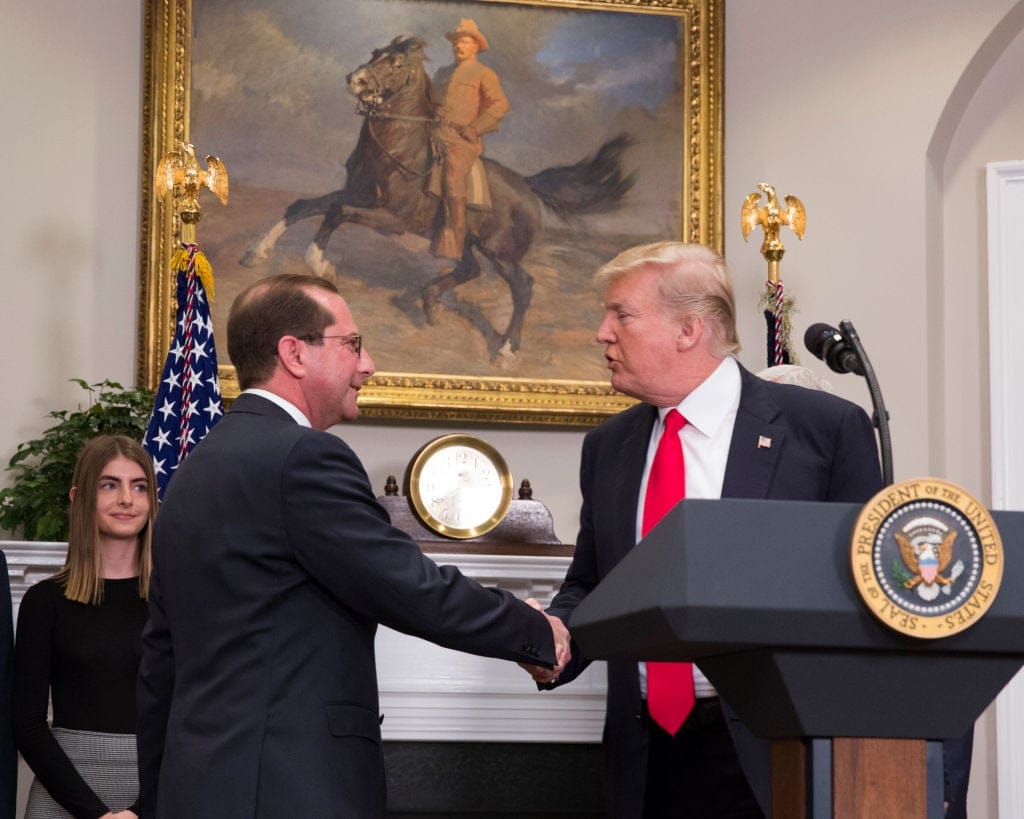 Alex Azar hospital