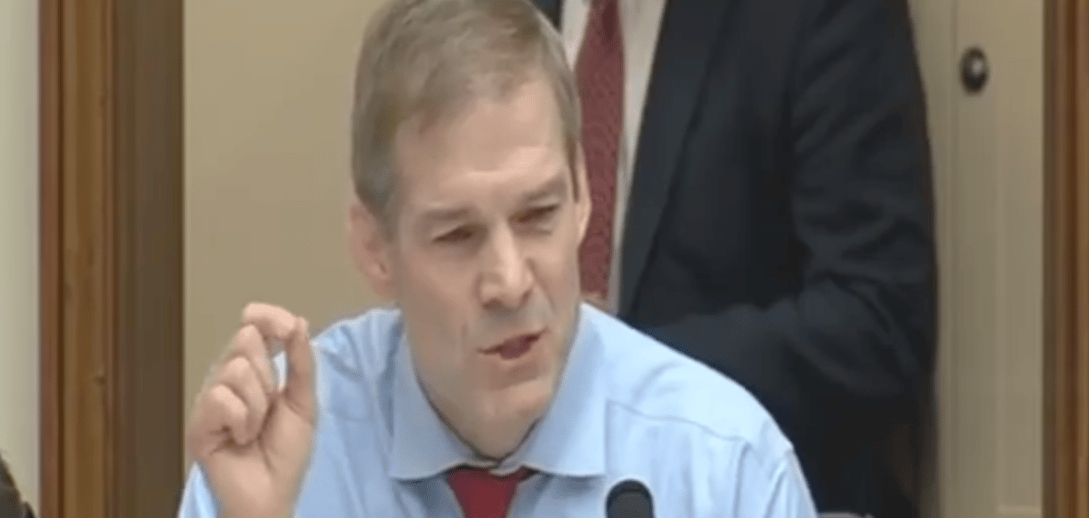 jim jordan Christopher Wray