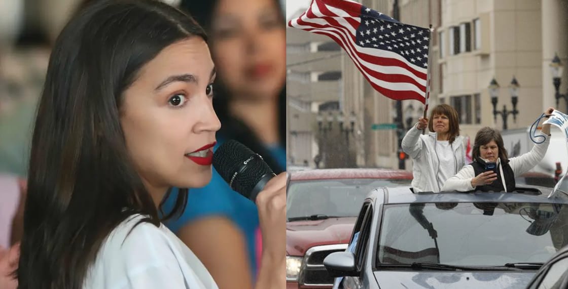 AOC Coronavirus Protests