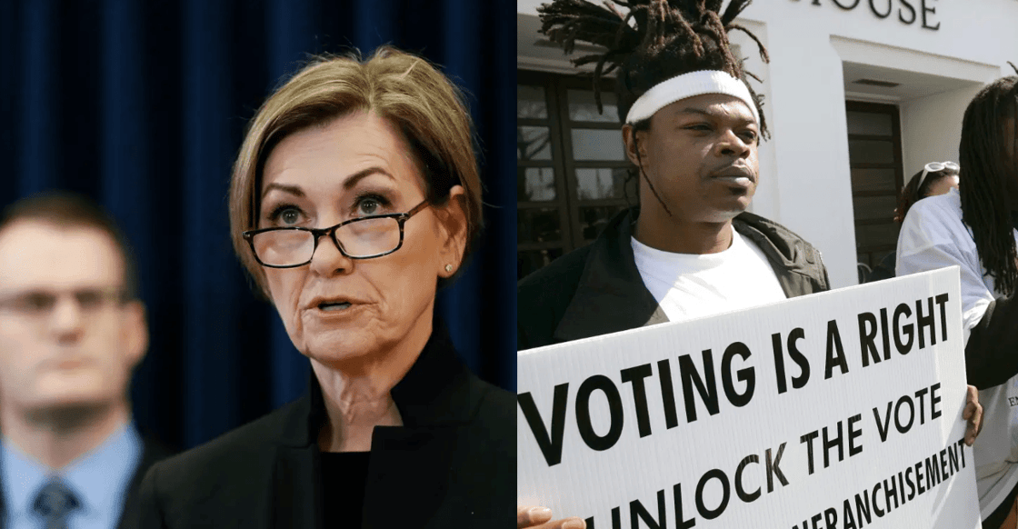 Kim Reynolds Iowa Felons