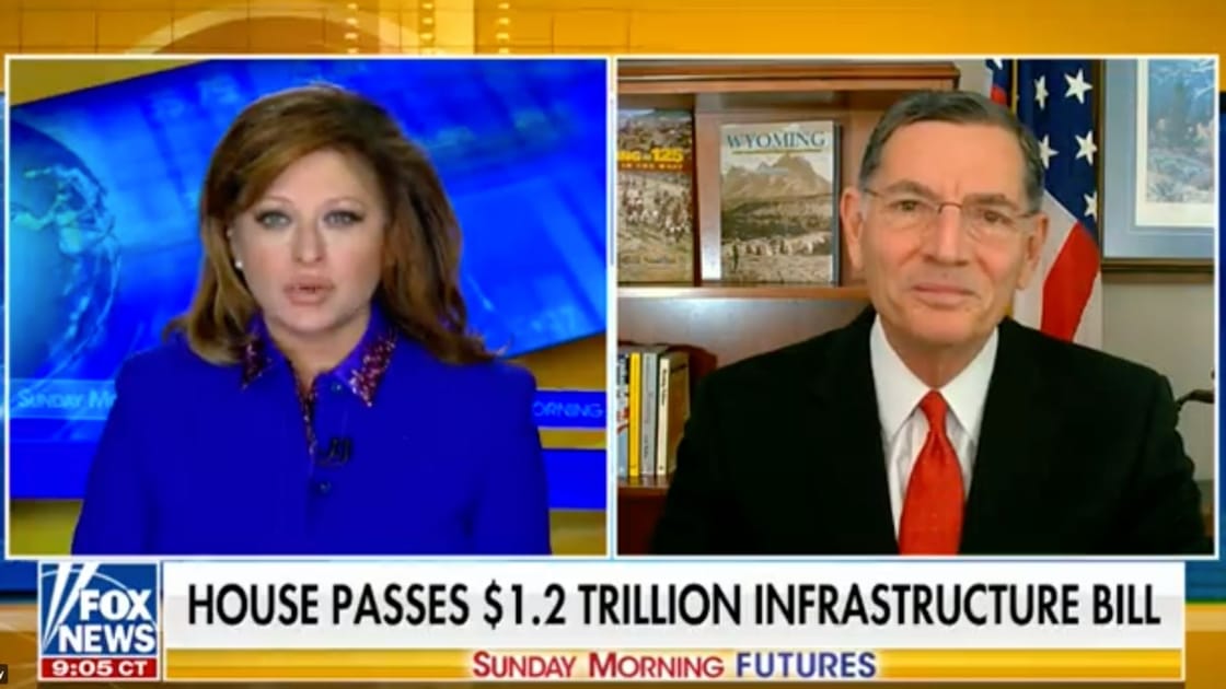 Republican Senator Barrasso Blasts Dems' 'Build Back Better' Act: ‘No Respect For Taxpayer Money’