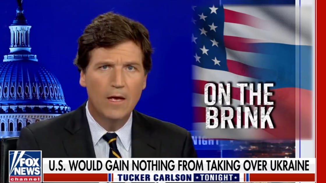 Tucker Carlson Asks ‘How Does Intervening In Ukraine Help The Core Interests Of The United States?’