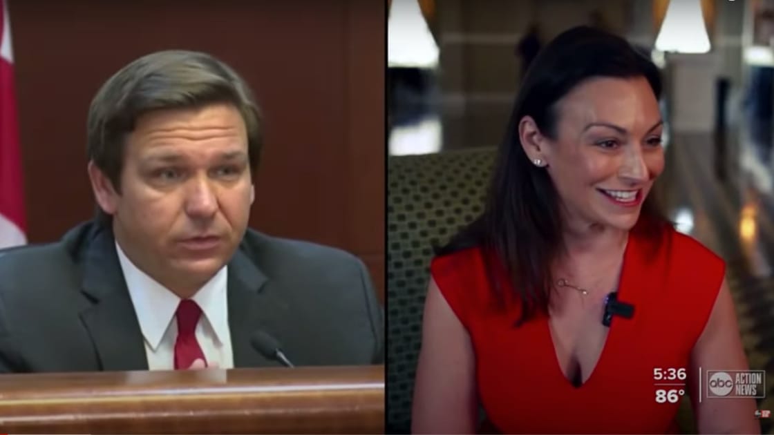 Democrat Candidate Says DeSantis’ Policies 'Exactly What Hitler Did To The Jews’
