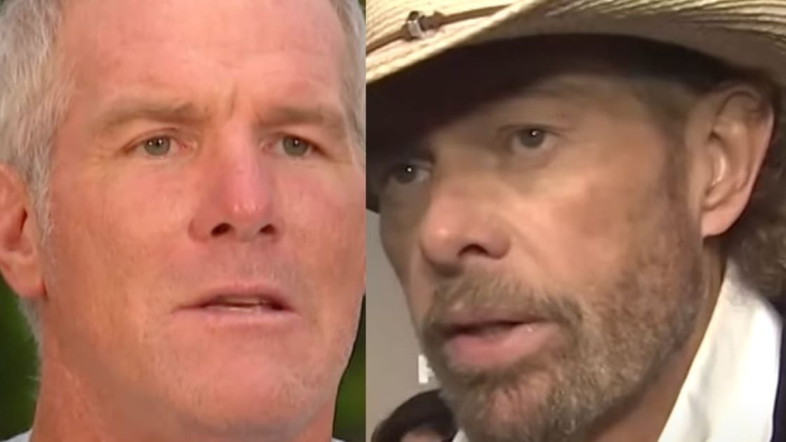 Brett Favre Toby Keith