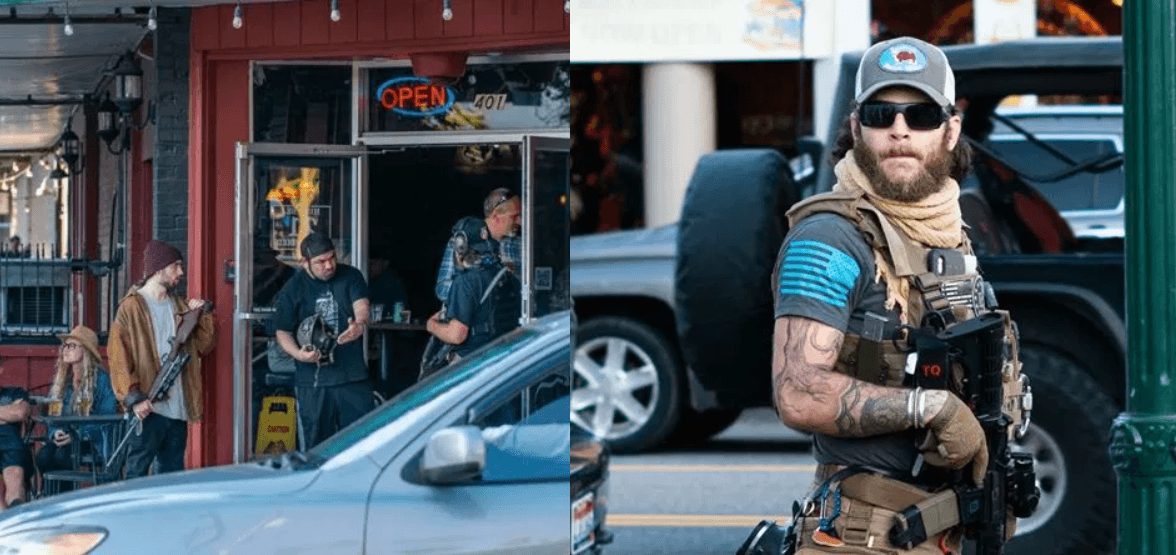 Idaho Antifa Looters