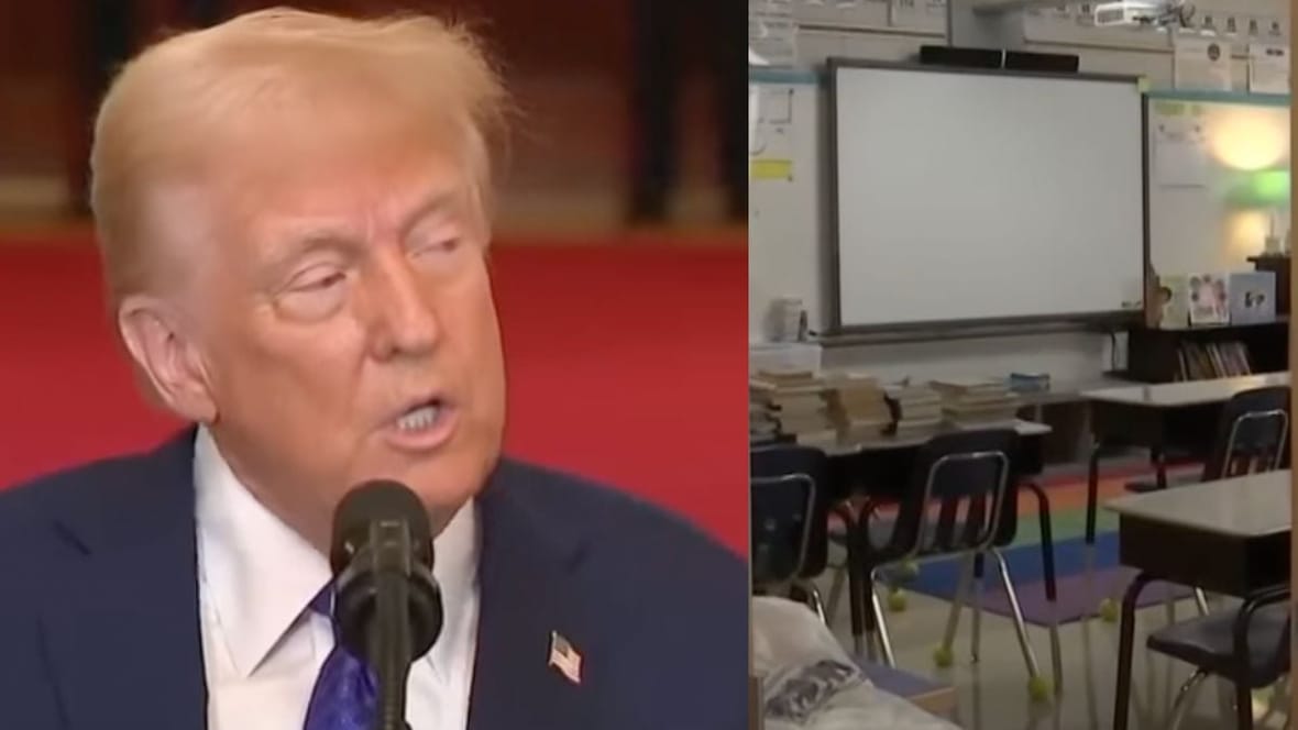 Trump Schools Trump