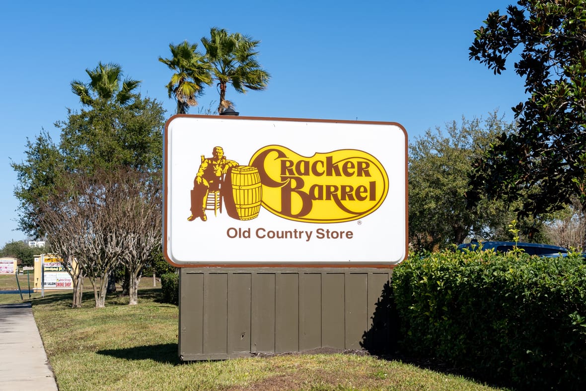 Orlando,,Florida,,Usa,-,January,29,,2022:,A,Cracker,Barrel