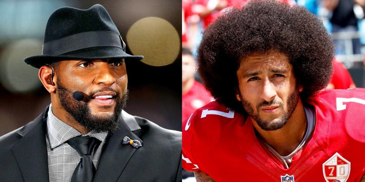 ray lewis colin kaepernick nessa diab racist tweet