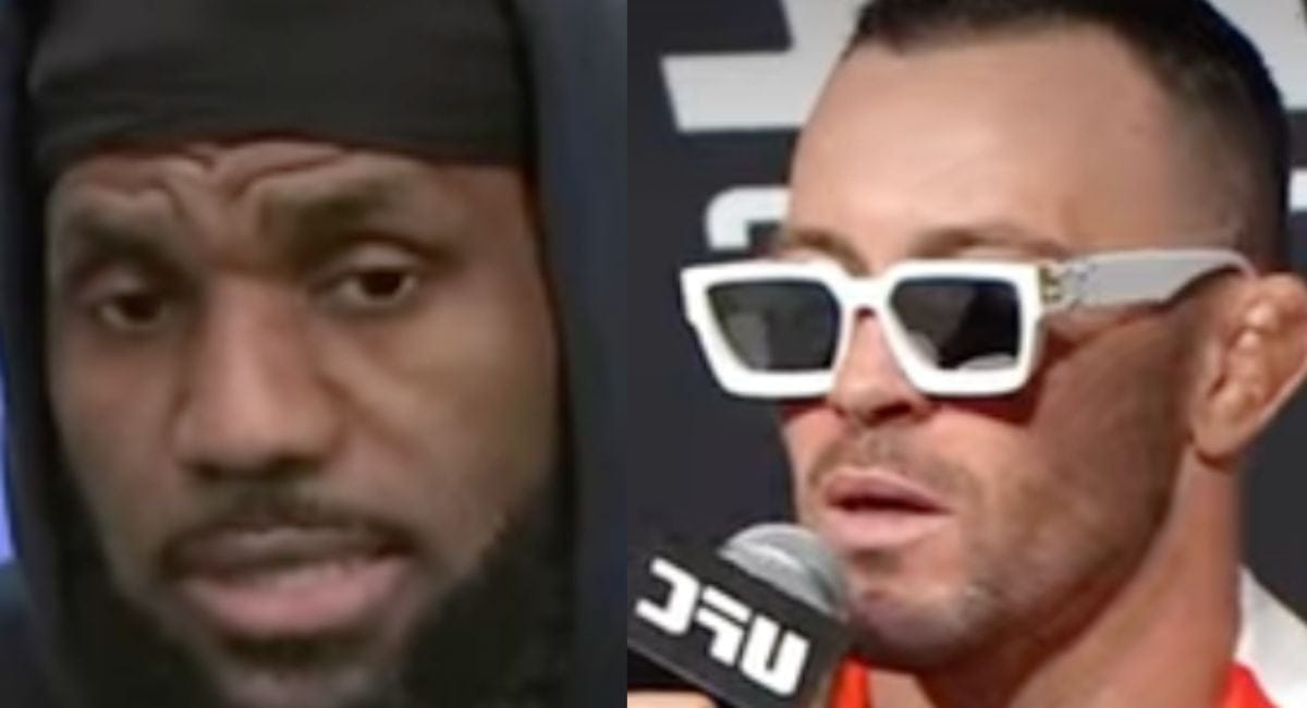 LeBron James Colby Covington