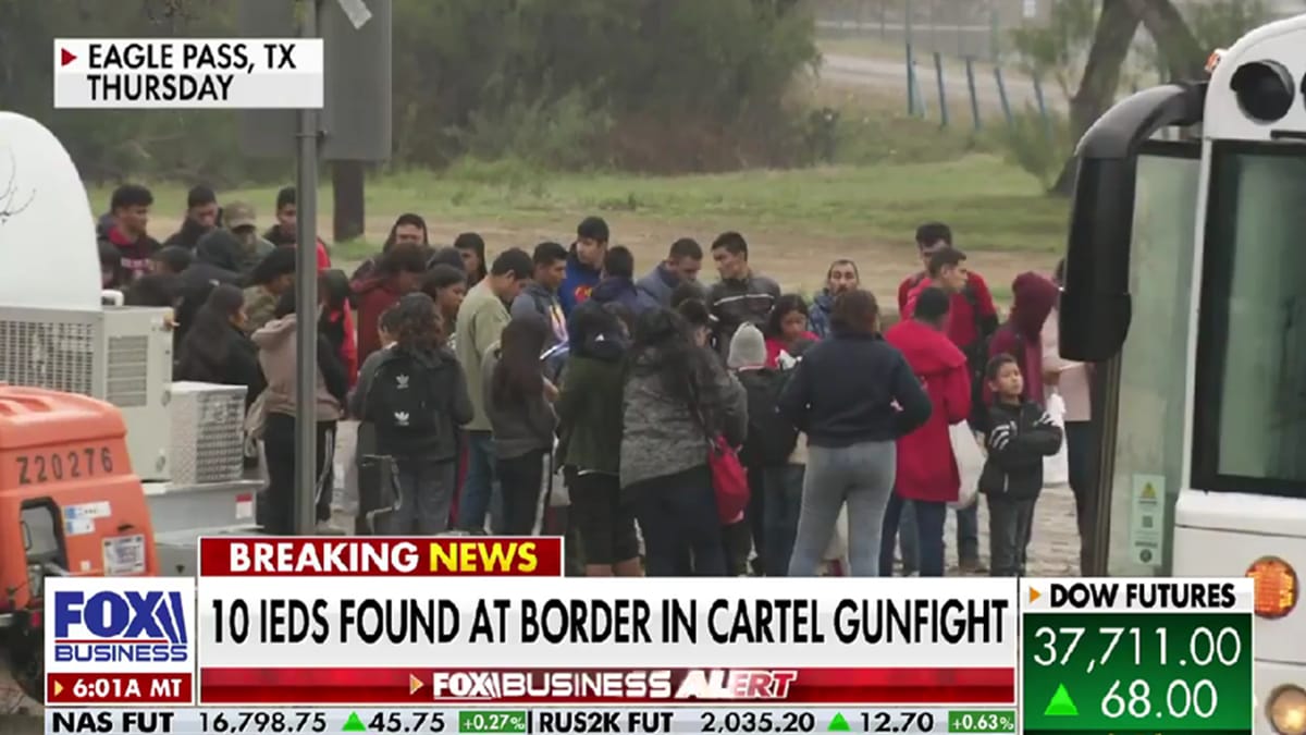 Democrat claims that the border is "not a war zone" took a significant hit after Mexican authorities seized 10 improvised explosive devices (IEDs) in the area of Tucson, Arizona.