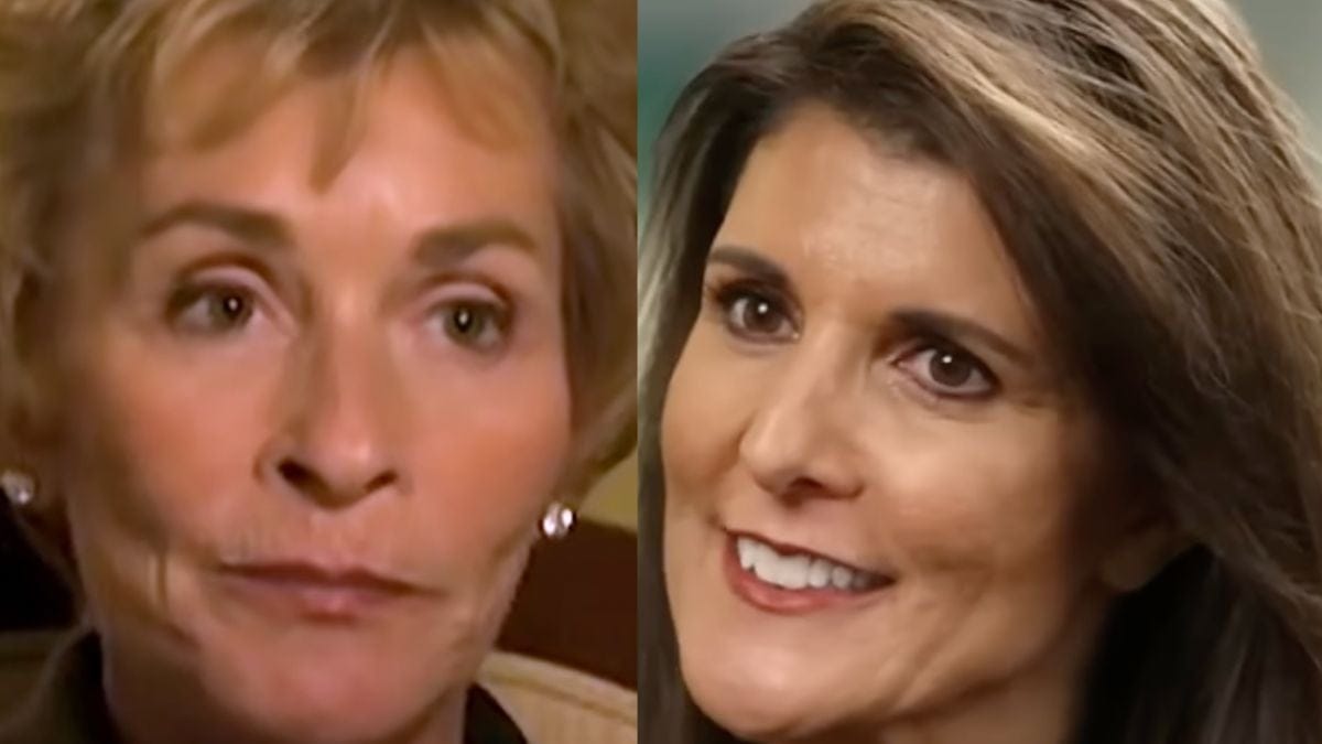 Judge Judy Nikki Haley