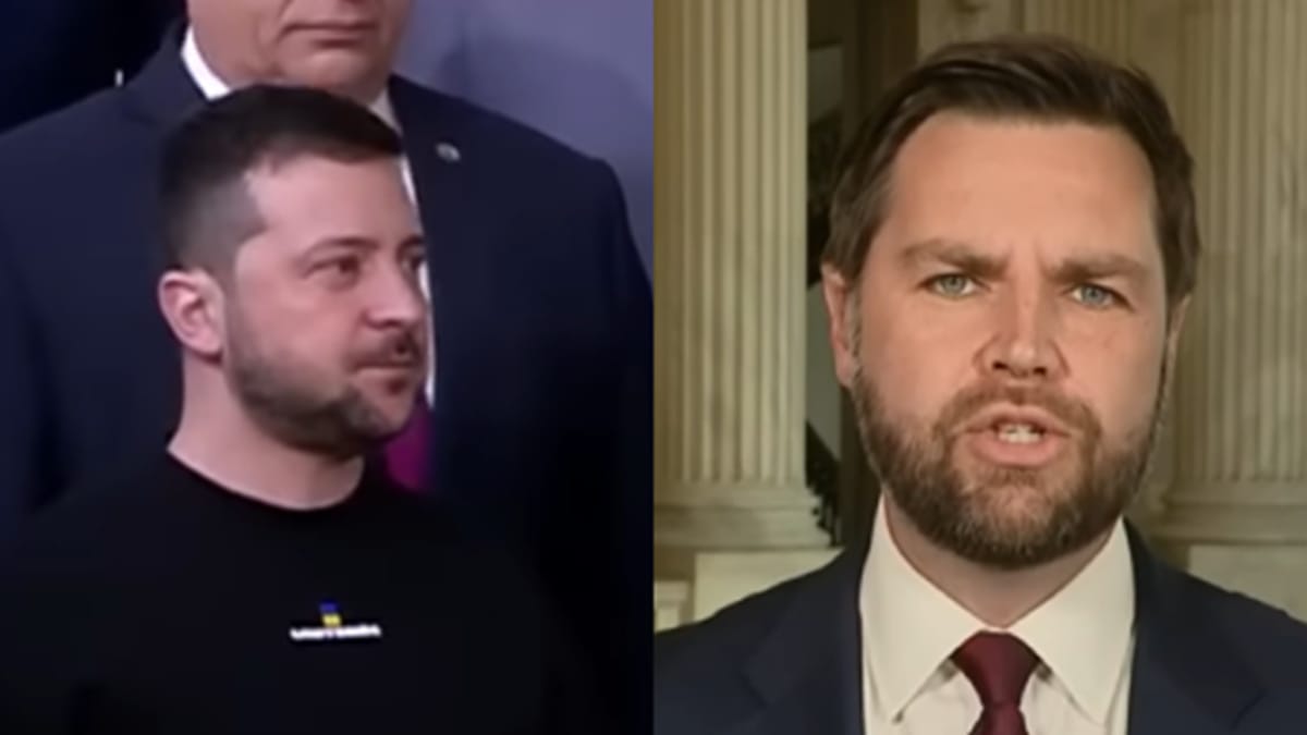 Senator J.D. Vance (R-OH) accused what he called America's "welfare client" Ukraine of "executing" an American citizen.