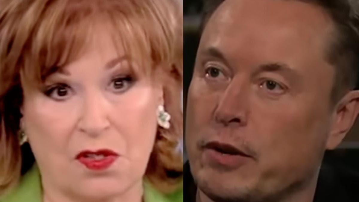 Joy Behar Elon Musk