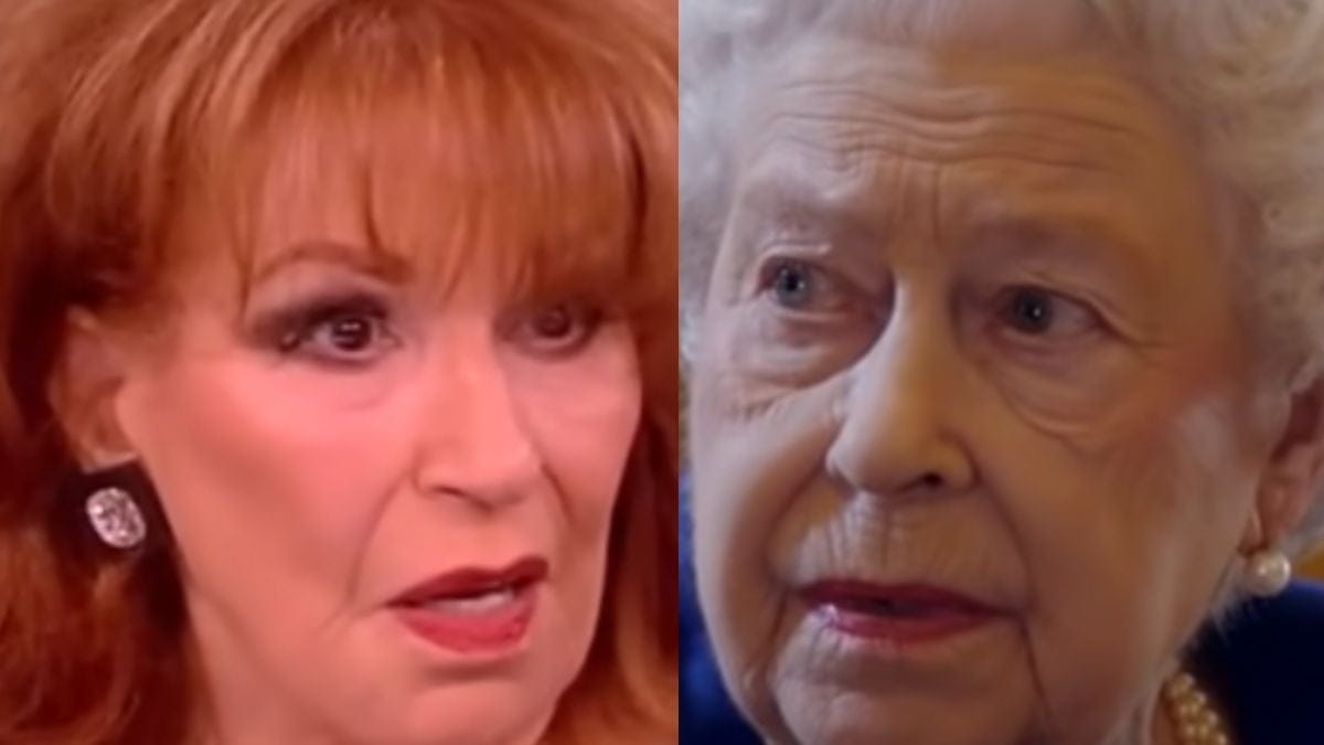 Joy Behar Queen Elizabeth