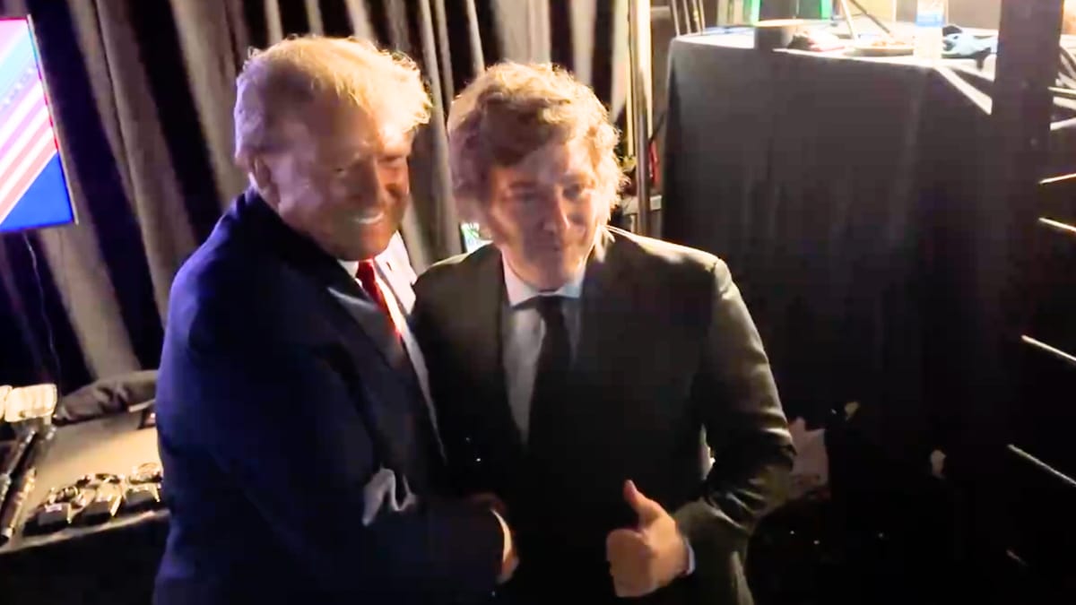 donald trump javier milei